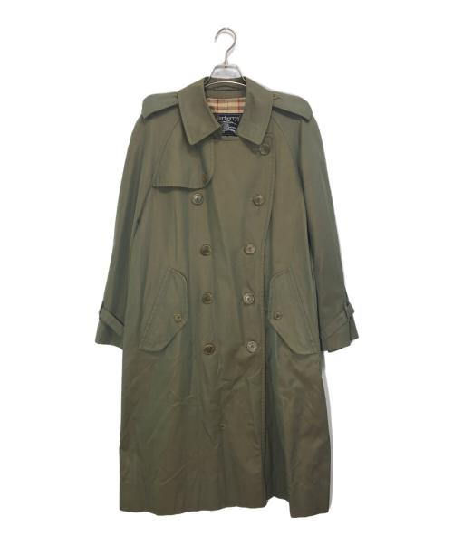 Burberry's（バーバリーズ）Burberry's (バーバリーズ) 裏ノバチェックトレンチコート タマムシ サイズ:170の古着・服飾アイテム
