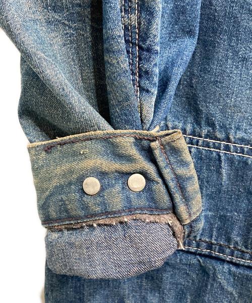 MONTGOMERY WARD（モンゴメリーワード）MONTGOMERY WARD (モンゴメリーワード) デニムカバーオール インディゴ サイズ:40の古着・服飾アイテム