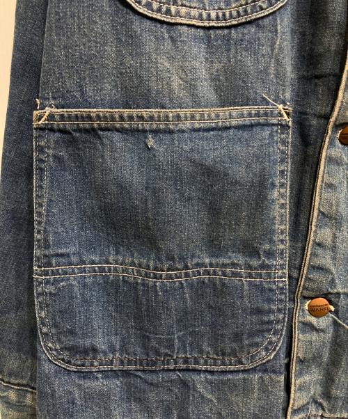 MONTGOMERY WARD（モンゴメリーワード）MONTGOMERY WARD (モンゴメリーワード) デニムカバーオール インディゴ サイズ:40の古着・服飾アイテム