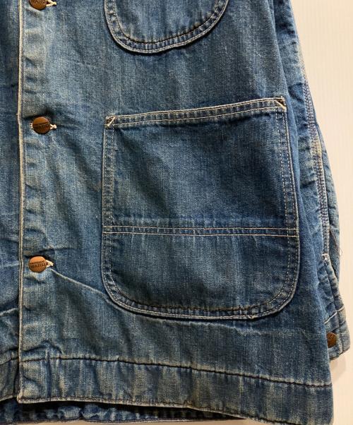 MONTGOMERY WARD（モンゴメリーワード）MONTGOMERY WARD (モンゴメリーワード) デニムカバーオール インディゴ サイズ:40の古着・服飾アイテム