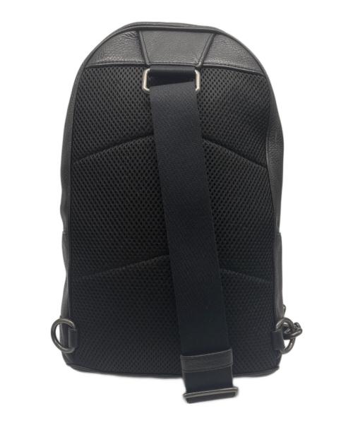 COACH（コーチ）COACH (コーチ) レザーボディーバッグ ブラックの古着・服飾アイテム