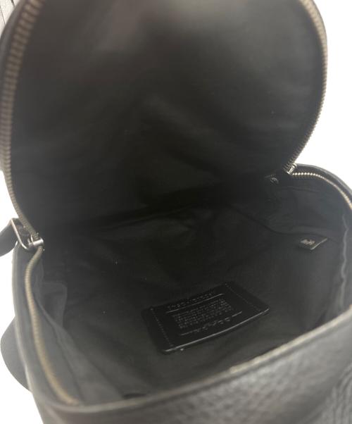 COACH（コーチ）COACH (コーチ) レザーボディーバッグ ブラックの古着・服飾アイテム
