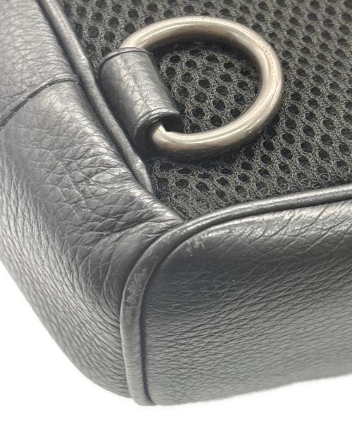 COACH（コーチ）COACH (コーチ) レザーボディーバッグ ブラックの古着・服飾アイテム