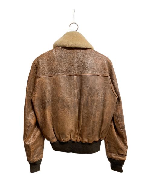 SCHOTT BROS.（ショット）SCHOTT BROS. (ショットブロス) G-1フライトジャケット ブラウン サイズ:Lの古着・服飾アイテム