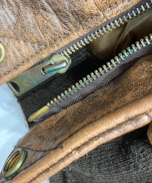 SCHOTT BROS.（ショット）SCHOTT BROS. (ショットブロス) G-1フライトジャケット ブラウン サイズ:Lの古着・服飾アイテム