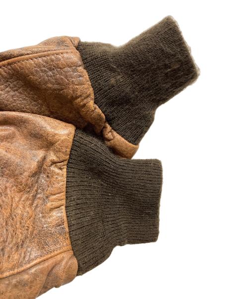 SCHOTT BROS.（ショット）SCHOTT BROS. (ショットブロス) G-1フライトジャケット ブラウン サイズ:Lの古着・服飾アイテム