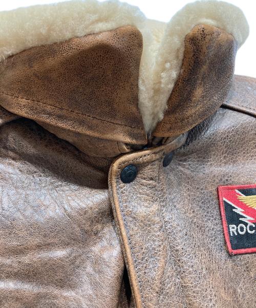 SCHOTT BROS.（ショット）SCHOTT BROS. (ショットブロス) G-1フライトジャケット ブラウン サイズ:Lの古着・服飾アイテム