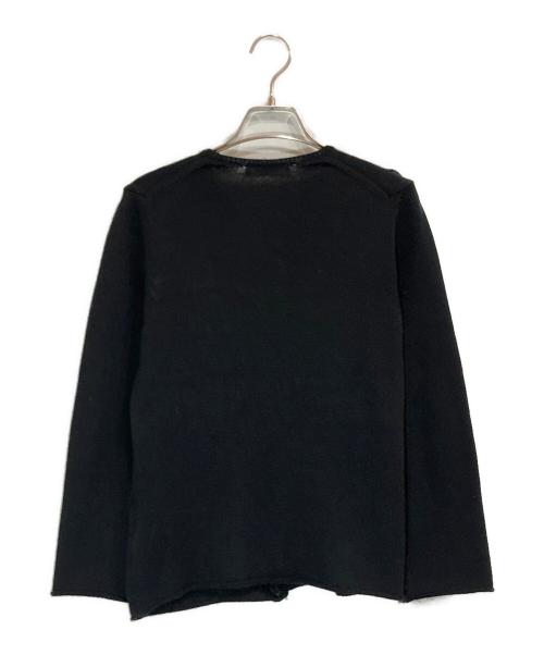 ROBE DE CHAMBRE COMME DES GARCONS（ローブドシャンブル コムデギャルソン）ROBE DE CHAMBRE COMME DES GARCONS (ローブドシャンブル コムデギャルソン) リボンデザインカーディガン ブラック サイズ:-の古着・服飾アイテム