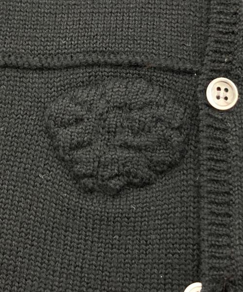 ROBE DE CHAMBRE COMME DES GARCONS（ローブドシャンブル コムデギャルソン）ROBE DE CHAMBRE COMME DES GARCONS (ローブドシャンブル コムデギャルソン) リボンデザインカーディガン ブラック サイズ:-の古着・服飾アイテム