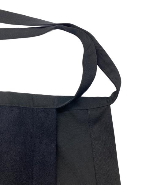 ROBE DE CHAMBRE COMME DES GARCONS（ローブドシャンブル コムデギャルソン）ROBE DE CHAMBRE COMME DES GARCONS (ローブドシャンブル コムデギャルソン) パッチワークラップスカート ブラック サイズ:‐の古着・服飾アイテム