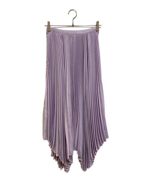 POLO RALPH LAUREN（ポロ・ラルフローレン）POLO RALPH LAUREN (ポロ・ラルフローレン) プリーツスカート パープルの古着・服飾アイテム