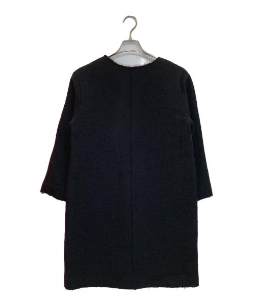 La boutique BonBon（ラブティックボンボン）La boutique BonBon (ラブティックボンボン) ブークレツイードミニワンピース ブラック サイズ:FREEの古着・服飾アイテム