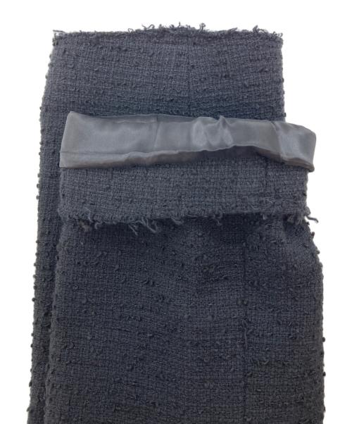 La boutique BonBon（ラブティックボンボン）La boutique BonBon (ラブティックボンボン) ブークレツイードミニワンピース ブラック サイズ:FREEの古着・服飾アイテム