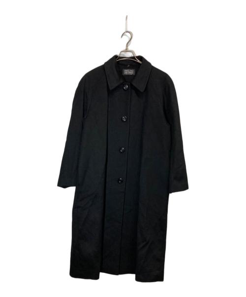 BELTA BUONO（ベルタボーノ）BELTA BUONO (ベルタボーノ) カシミヤステンカラーコート ブラック サイズ:SIZE 11の古着・服飾アイテム