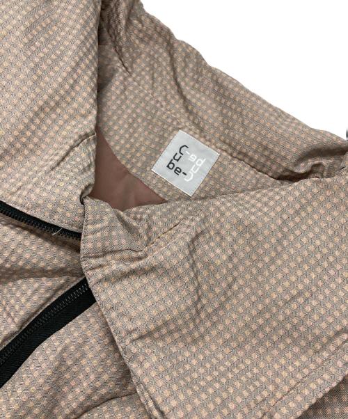 Cube-Cube（キューブ キューブ）CUBE-CUBE (キューブ キューブ) ダウンジャケット ベージュ サイズ:SIZE 40の古着・服飾アイテム