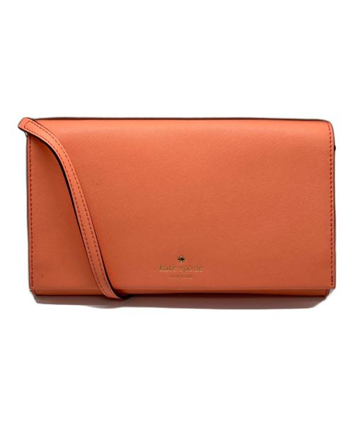 Kate Spade（ケイトスペード）Kate Spade (ケイトスペード) 2WAYショルダーバッグ/PWRU4341 オレンジの古着・服飾アイテム