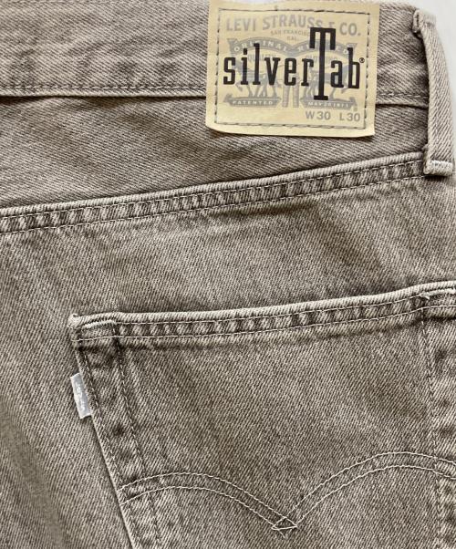 Levi's SILVER TAB（リーバイス シルバータブ）Levi's SILVER TAB (リーバイス シルバータブ) ルーズフィット ストーンウォッシュ デニムパンツ グレー サイズ:W30の古着・服飾アイテム