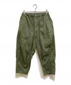 THE NORTHFACE PURPLELABELザ・ノースフェイス パープルレーベル）の古着「Ripstop Wide Cropped Field Pants」｜オリーブ