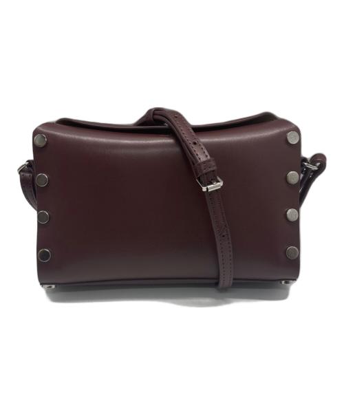 YAHKI（ヤーキ）YAHKI (ヤーキ) スタッズミニショルダーバッグ ブラウンの古着・服飾アイテム