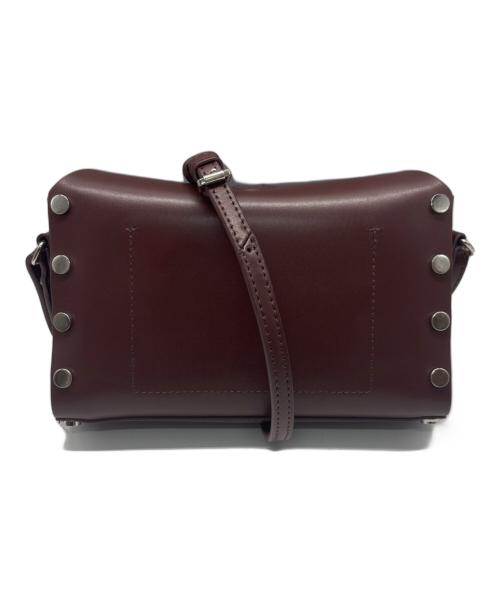 YAHKI（ヤーキ）YAHKI (ヤーキ) スタッズミニショルダーバッグ ブラウンの古着・服飾アイテム