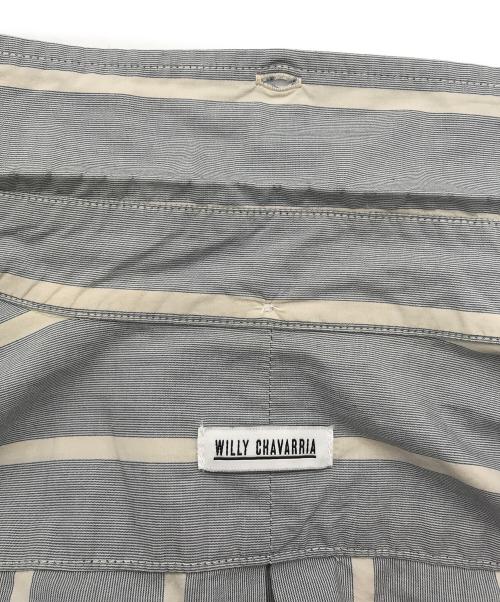 WILLY CHAVARRIA（ウィリーチャバリア）WILLY CHAVARRIA (ウィリーチャバリア) BIG WILLY DRESS SHIRTS グレー サイズ:Sの古着・服飾アイテム