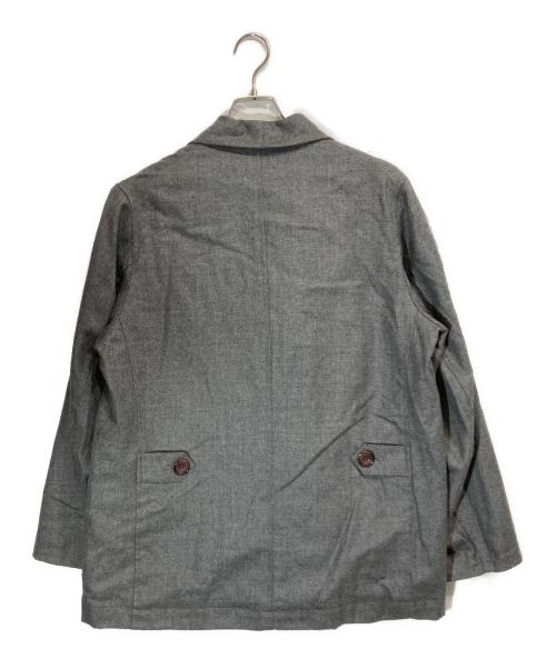 HAI SPORTING GEAR（ハイスポーツギア）HAI SPORTING GEAR (ハイスポーツギア) ピークドラペルダブルジャケット グレー サイズ:Mの古着・服飾アイテム