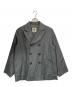 HAI SPORTING GEAR（ハイスポーツギア）の古着「ピークドラペルダブルジャケット」｜グレー