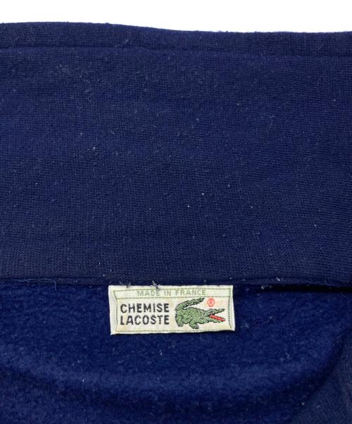 CHEMISE LACOSTE（シュミーズ ラコステ）CHEMISE LACOSTE (シュミーズ ラコステ) 70sトラックジャケット ネイビー サイズ:下記参照の古着・服飾アイテム