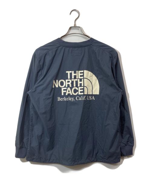THE NORTHFACE PURPLELABEL（ザ・ノースフェイス パープルレーベル）THE NORTHFACE PURPLELABEL (ザ・ノースフェイス パープルレーベル) L/S Graphic Woven Tee ブルー サイズ:Mの古着・服飾アイテム