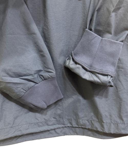 THE NORTHFACE PURPLELABEL（ザ・ノースフェイス パープルレーベル）THE NORTHFACE PURPLELABEL (ザ・ノースフェイス パープルレーベル) L/S Graphic Woven Tee ブルー サイズ:Mの古着・服飾アイテム