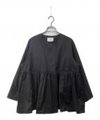 23区ニジュウサンク）の古着「【VERYコラボ/撥水加工】グロッシーツイル アウター」｜ブラック