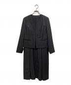 theory luxeセオリーリュクス）の古着「Executive セットアップ」｜ブラック