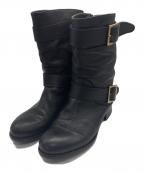 PELLICO SUNNYペリーコサニー）の古着「エンジニアブーツ」｜ブラック