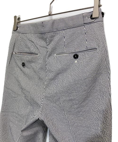 G.T.A（ジーティーアー）G.T.A (ジーティーアー) SERGIO ST シアサッカーパンツ/E26C00-ST ブルー×ホワイト サイズ:42の古着・服飾アイテム