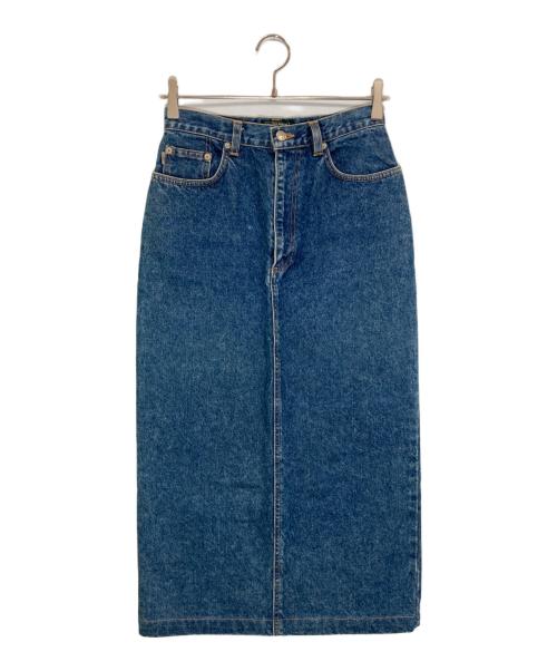 RALPH LAUREN COUNTRY（ラルフローレンカントリー）RALPH LAUREN COUNTRY (ラルフローレンカントリー) デニムスカート ブルー サイズ:9の古着・服飾アイテム