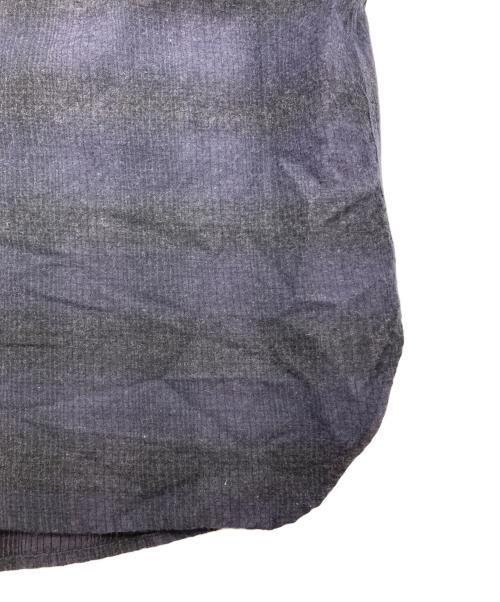 COMOLI（コモリ）COMOLI (コモリ) ウールシルク ワークシャツ ネイビー サイズ:3の古着・服飾アイテム