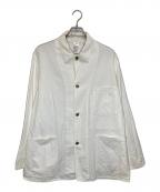 COMOLIコモリ）の古着「ホワイト1938ジャケット/X01-01013」｜ホワイト