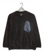South2 West8サウスツー ウエストエイト）の古着「Scouting Shirt Poly Fleece」｜ブラック