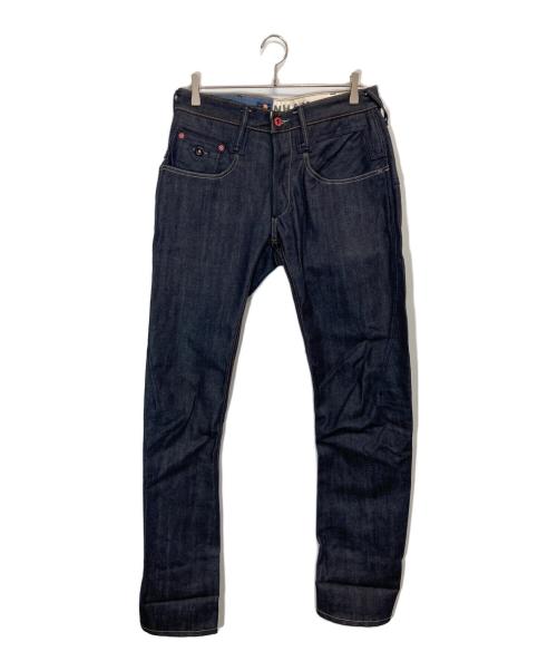 Denham（デンハム）Denham (デンハム) CROSSBACK CARROT FIT PANTS インディゴ サイズ:78.5cm (W31)の古着・服飾アイテム