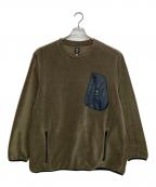 South2 West8サウスツー ウエストエイト）の古着「Scouting Shirt Poly Fleece」｜カーキ