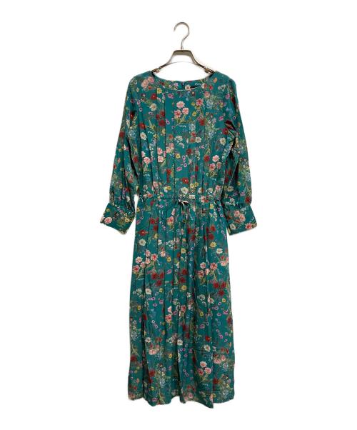 TRUNO by NOISE MAKER（トルノバイノイズメーカー）TRUNO by NOISE MAKER (トルノバイノイズメーカー) 花柄ワンピース グリーン サイズ:Fの古着・服飾アイテム