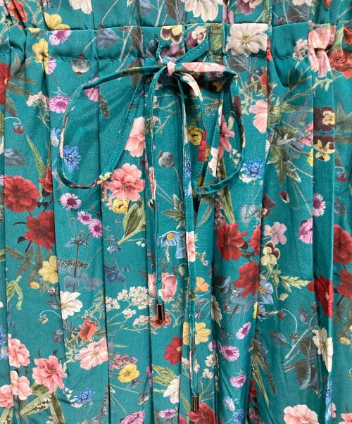 TRUNO by NOISE MAKER（トルノバイノイズメーカー）TRUNO by NOISE MAKER (トルノバイノイズメーカー) 花柄ワンピース グリーン サイズ:Fの古着・服飾アイテム