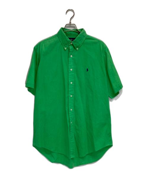 RALPH LAUREN（ラルフローレン）RALPH LAUREN (ラルフローレン) S/Sボタンダウンシャツ グリーン サイズ:Lの古着・服飾アイテム