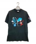 古着フルギ）の古着「プリントTシャツ」｜ブラック