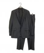 DOLCE & GABBANAドルチェ＆ガッバーナ）の古着「ストライプセットアップスーツ」｜グレー
