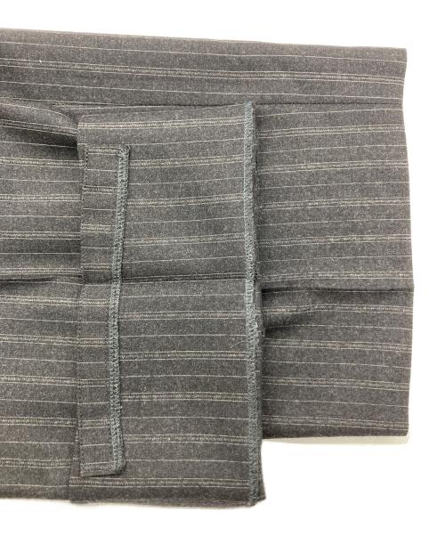 DOLCE & GABBANA（ドルチェ＆ガッバーナ）DOLCE & GABBANA (ドルチェ＆ガッバーナ) ストライプセットアップスーツ グレー サイズ:52の古着・服飾アイテム