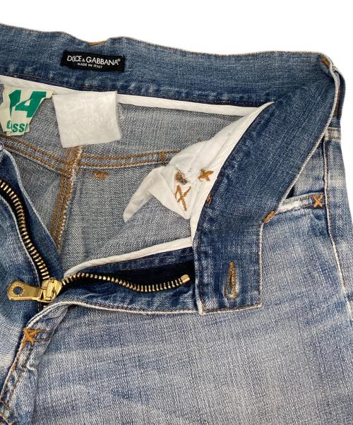 DOLCE & GABBANA（ドルチェ＆ガッバーナ）DOLCE & GABBANA (ドルチェ＆ガッバーナ) デニムパンツ ブルー サイズ:50の古着・服飾アイテム