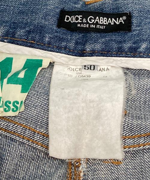 DOLCE & GABBANA（ドルチェ＆ガッバーナ）DOLCE & GABBANA (ドルチェ＆ガッバーナ) デニムパンツ ブルー サイズ:50の古着・服飾アイテム