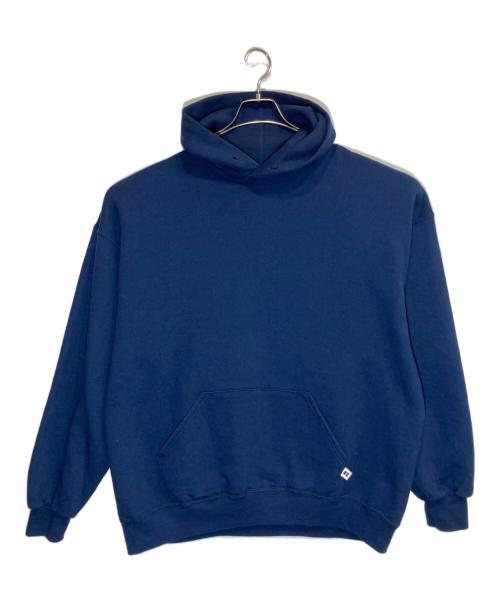 RUSSELL ATHLETIC（ラッセルアスレチック）RUSSELL ATHLETIC (ラッセルアスレチック) プルオーバーパーカー ネイビー サイズ:XXLの古着・服飾アイテム