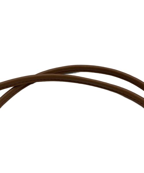 VASIC（ヴァジック）VASIC (ヴァジック) WELLS 巾着トートバッグ ブラウンの古着・服飾アイテム